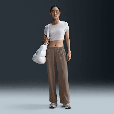 Nike Sportswear Chill Knit Women's Mid-Rise Velour Trousers